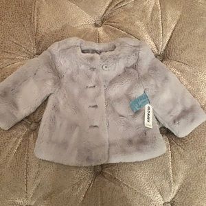 NEW Baby Girl Faux Fur Javket